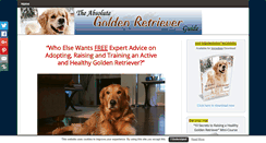 Desktop Screenshot of golden-retriever-guide.com