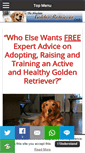 Mobile Screenshot of golden-retriever-guide.com